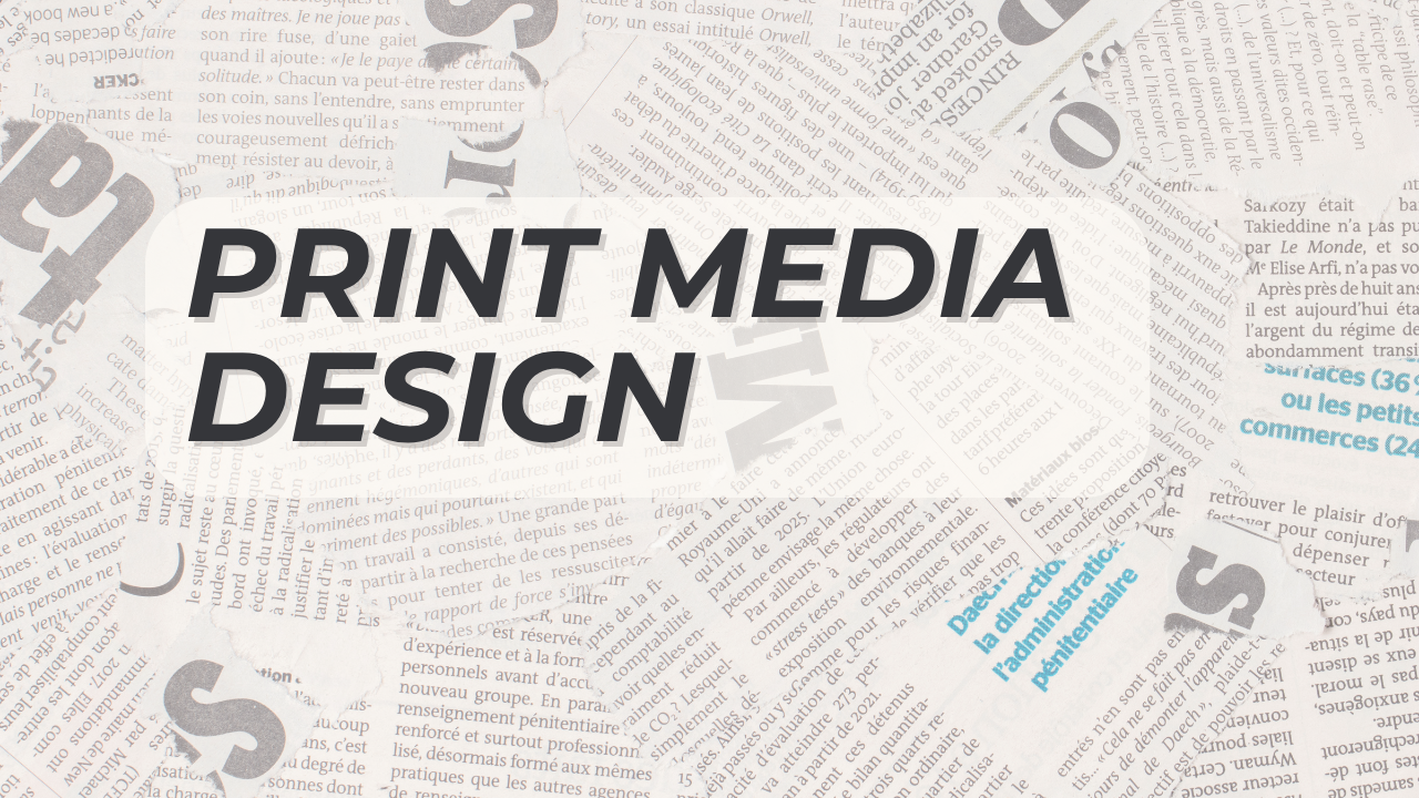Print Media Design: BAP Mission Statement & Quality Policy Signage