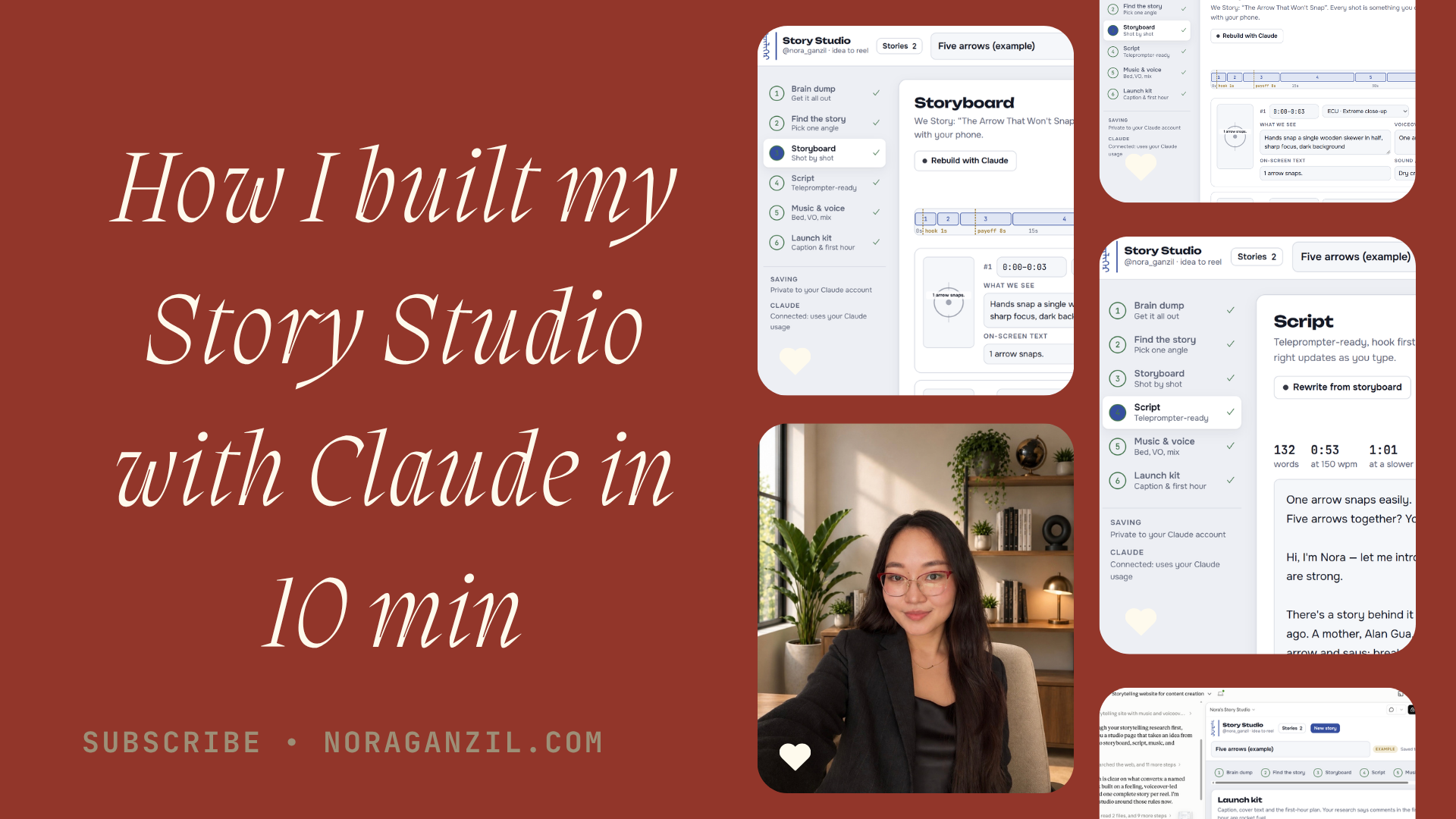 How I Built my Story Studio With Claude in 10 min